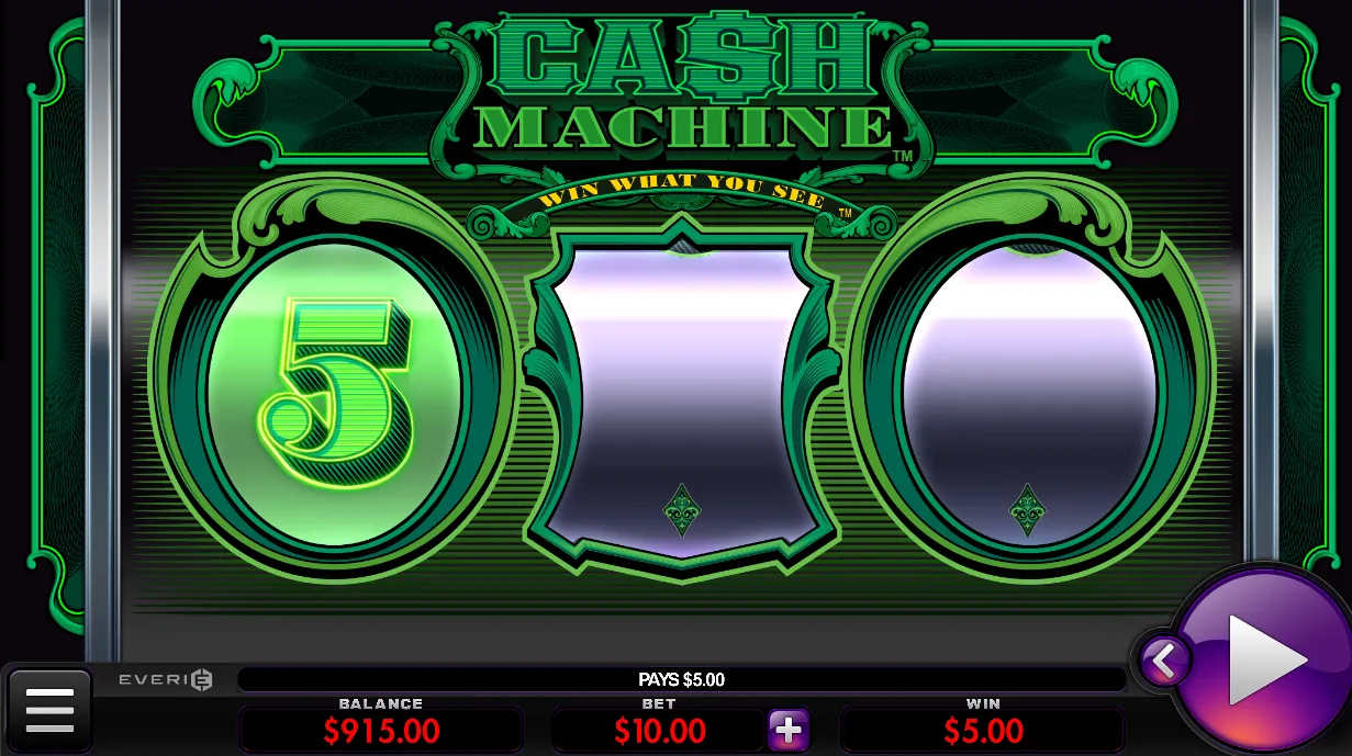 Cash Machine Slot